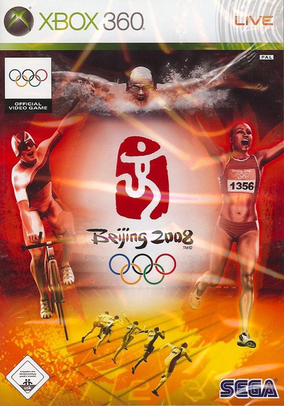 Beijing 2008 box art for Xbox 360